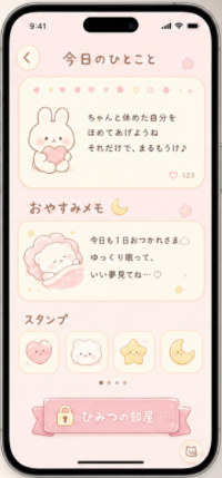 ふわメモ 詳細画面